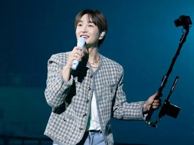 SHINee's Onew's first fan concert "Hola!" was a success... "I feel like I was cheered on by all the fans"