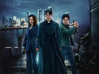 "The Fiery Priest 2" returns after 5 years with a teaser poster featuring Kim Nam Gil, Lee Hani, and Kim Seong Kyu (INFINITE)