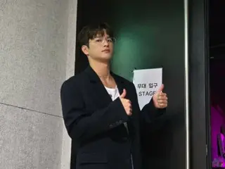 Seo In Guk appears as a guest at K.will's concert... Cute greeting