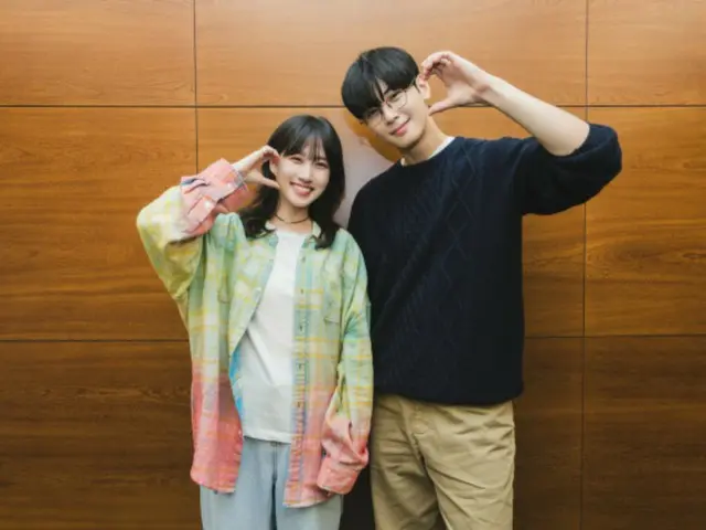 ASTRO's Chan EUN WOO and Park Eunbi (LADIES' CODE) reveal the script reading scene for the new TV series "The Wonder fools"