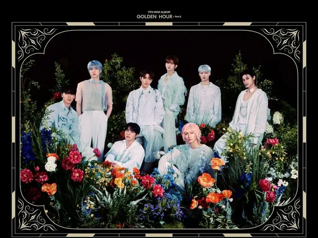 ATEEZ releases album photo "TO VER."... 8 members in 8 colors, like flowers in full bloom