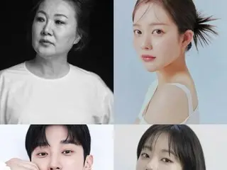 The movie "Miss Granny" is being remade into a TV series... Featuring Kim HaeSook, Jeon Jong Seo, and Jin Young (formerB1A4), who also appeared in the movie