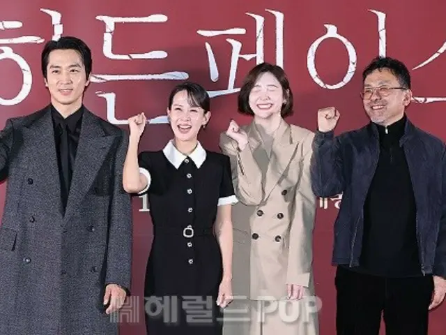 [Photo] Song Seungho, Cho Yeo Jung, and Park Jihyon attend the press preview and press conference for the movie "Hidden Feis"