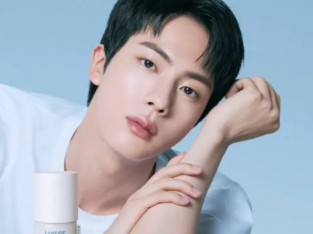 BTS JIN's "Cream Skin" sells 84 units per hour in Japan