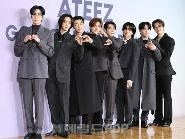 [Photo] ATEEZ attends press conference to commemorate the release of their 11th mini album "GOLDEN HOUR: Part.2"