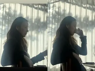 Singer Lee Hyo Ri, a unique look even just in silhouette... Recent updates full of confidence