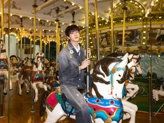 JIN of BTS, riding the merry-go-round, "fan love is global level"... Unique fans autographing session a success