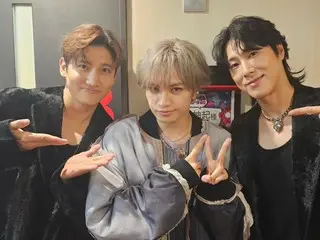 Nakajima Kento releases a photo of himself with TVXQ's Yunho (U-KNOW) and Changmin... "We actually met"