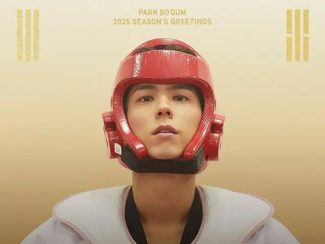 Actor Park BoGum, from taekwondo athlete to boxer...season greetings for national athletes in various sports