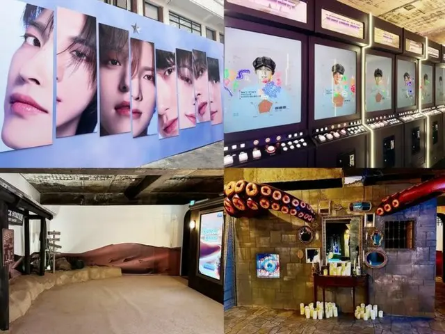 "ATEEZ" media art exhibition held in Korea... experiential escape game also popular