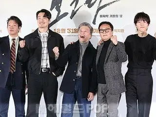 [Photo] Song Joong Ki, Lee HeeJun, Kwon Hea Hyo and others attend the press preview and press conference for the movie "Bogota"