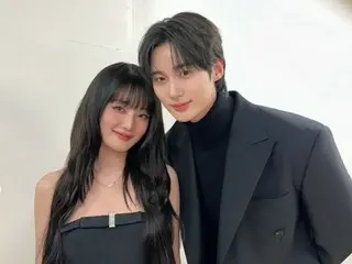 Byun Woo Seok x Minnie ((G)I-DLE), close-up shot with similar look... "How is the relationship between the two?"