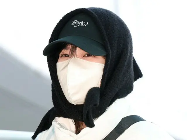 [Airport Photos] Actress Park Eunbi (LADIES' CODE) heads to Japan fully prepared for the cold