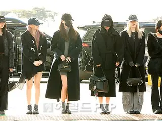 [Airport Photos] "IVE" heads to Japan in all-black fashion