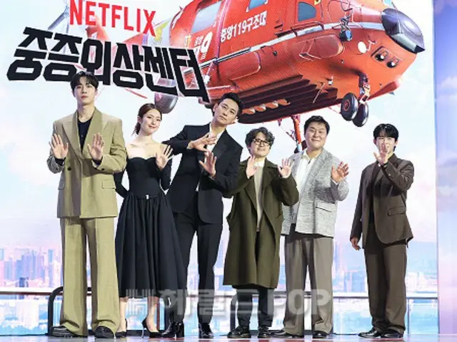 [Photo] Joo Ji Hoon, Choo Young Woo and others attend the production presentation of the Netflix series "Trauma Code"