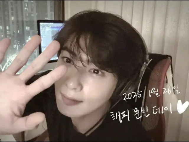 ASTRO's EUN WOO releases cover video of "After A Long Time" to celebrate MOONBIN's birthday... "Happy birthday" (video included)