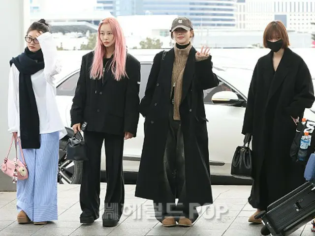 [Airport Photos] "aespa" working hard during the Lunar New Year holidays... Departure to Seattle