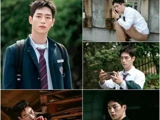 Actor Seo Kang Joon looks dazzling in uniform in new TV series "Undercover High School" first stills revealed