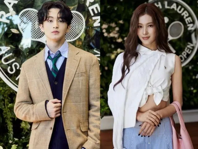 "NCT" MARK & "TWICE" Sana to watch the 2025 Australian Open Men's Singles Final... Invited by "Ralph Lauren"