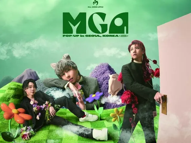 Popular Japanese band "Mrs. GREEN APPLE" opens pop-up store following concert in Korea...Seoul edition goods also on sale