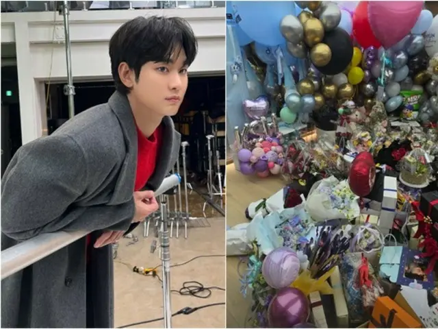 Kim Soohyeon's room is filled with birthday presents from fans... "There's no room to move"