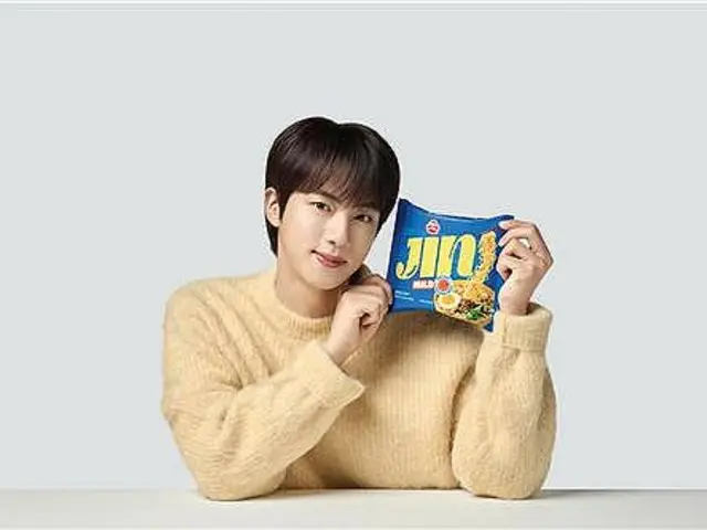 OTTOGI launches "Jin Ramen" campaign with BTS' JIN... Which JIN do you like better?