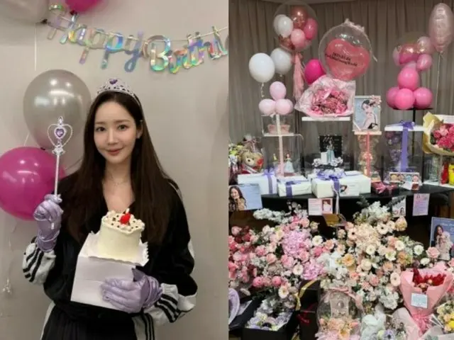 Park Min Young celebrates her 40th birthday with a gift bomb: "Age is just a number"