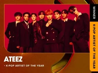 ATEEZ wins "K-POP Artist of the Year" at the US iHeartRadio Music Awards