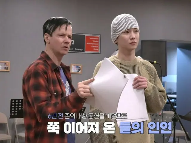 SHINee's KEY reveals behind-the-scenes footage of the concert "John Cameron Mitchell @ X-mas" that he participated in last year on Christmas (video included)