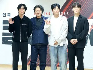 [Photo] Yoo Seungho & Sun HoJun, the main actors of the play "Killing Caesar", reveal their practice room... "We prepared hard"