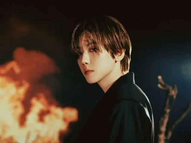 EXO's BAEKHYUN captures all his time... unveiling the first intense and natural concept photos for his new album "Essence of Reverie"