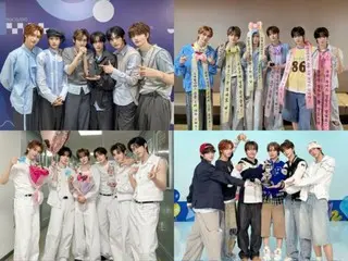 He also ranked first on "TWS" and "SBS Inkigayo" and became the first Grand Slam star of 2025... He is the "six-time champion" on the music show All Kill