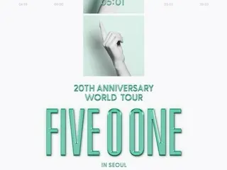 SS501's Kim Hyun Joo (leader), Heo Yeong Saeng, and Kim Kyu Jong's "FIVE O ONE" to hold 20th anniversary Seoul concert in July