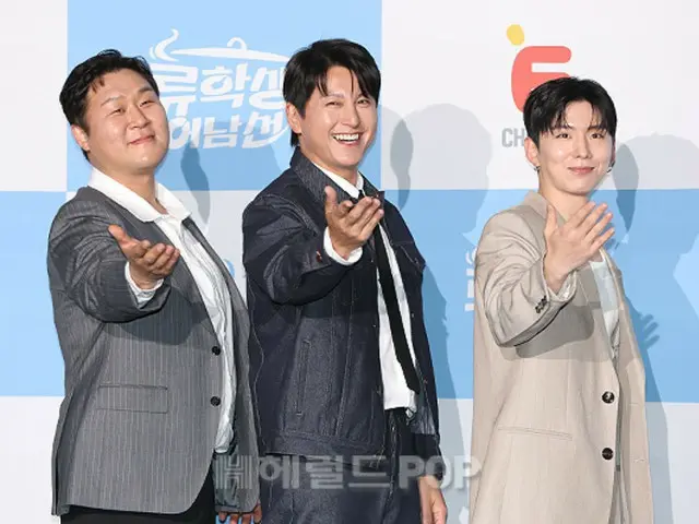 [Photo] Ryu Suyeong, Yoon Kyung Ho, and MONSTA X's Kihyun attend the production presentation of the new variety show "Ryu Student Oh Namseong"