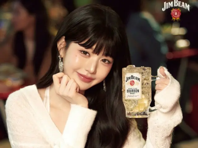 'Commercial Queen' IVE's Jang Won Young becomes model for Jim Beam Highball