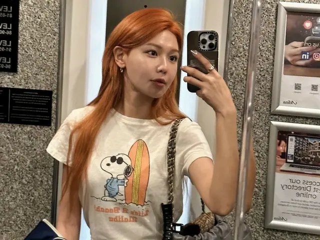 "Girls' Generation" Suyeong changes her image with orange hair... Daily life between filming of Hollywood debut movie in Budapest