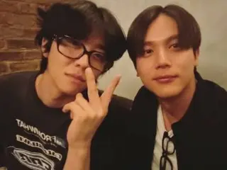 Choi Jeong Hyup releases a photo of himself with Nakagawa Taishi... "An unexpected reunion~"