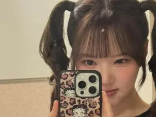 "GFRIEND's YERI's cuteness doubles with twin tails... "Her beauty is amazing" strikes a chord with fans