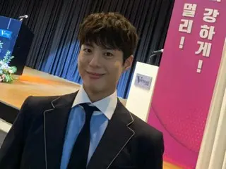Park BoGum, refreshing smile and warm teamwork... Behind-the-scenes cuts from the filming of TV series "Good Boy" revealed
