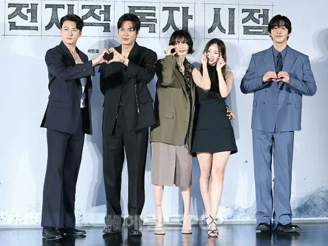 [Photo] Lee Min-ho, Ahn Hyo-Seop, Nana (AFTERSCHOOL), Choi Soo-bin, and others attend the production presentation for the film "From the Point of View of an Omniscient Reader"