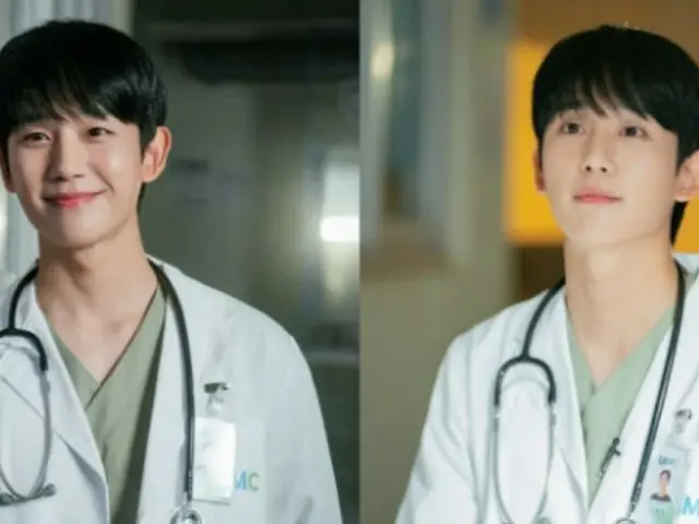 Actor Jung HaeIn shows off his perfect looks even in his role as a doctor!