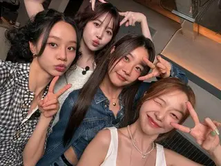 Girl's Day's friendship continues after 15 years... A photo of the four of them together: "I want to see you every day forever"