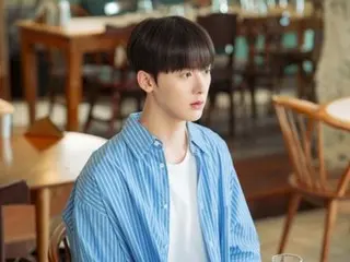 ASTRO's YOON SANHA & OHMYGIRL's Arin reveal stills from the sweet scene (My girlfriend has become a hottie)