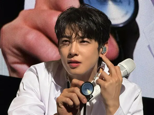 "ASTRO" Cha EUN WOO releases footage of his fan meeting in Japan... "Thank you very much"