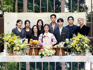 TWICE's JIHYO and JYP's 20th anniversary party features a luxurious network of people from SEVENTEEN's MIN-GYU and Songkwan to GOT7's BamBam