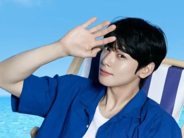 ASTRO's Cha EUN WOO is so refreshing just by looking at him... He can blow away the heat