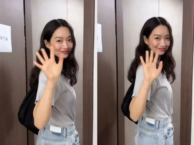 Shin Min A's refreshing beauty even after work... "It makes all the tiredness disappear"