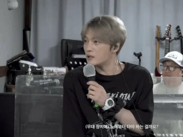 JAEJUNG: "More than just cool music, I wanted to express my thoughts, emotions, confusion, and the will to blossom within it through music." (Video available)