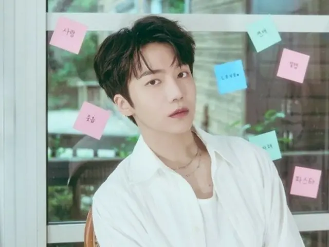 PENTAGON's JINHO releases first concept photo for new solo album "Luv 2 Much"... full of boyish beauty