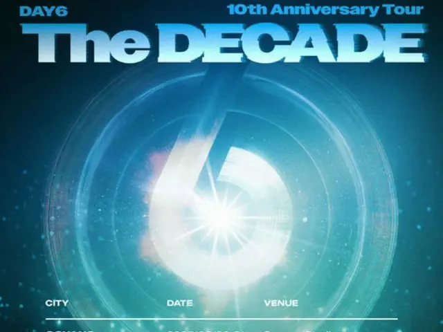 DAY6 to kick off 10th anniversary tour "The DECADE" in August... Meet global fans
